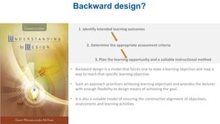 Backward design | PPTX