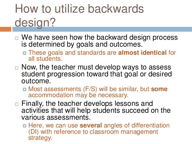 Using Backward Design To Improve Student Writing – HQZC