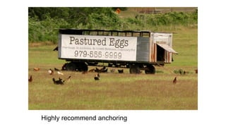 Highly recommend anchoring
 