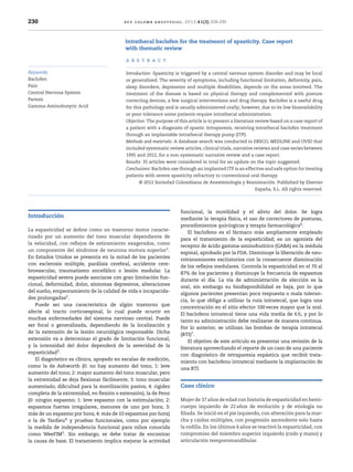 Lioresal precio españa