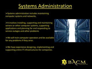 We take a very hands-on approach to all customers and work for them as if they were our own companyCould your processes use improvement?The benefits of improving processes are significant for any business with reduced costs and increased  productivity as the main ones. 