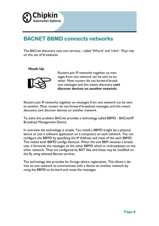 Bacnet for field technicians | PDF