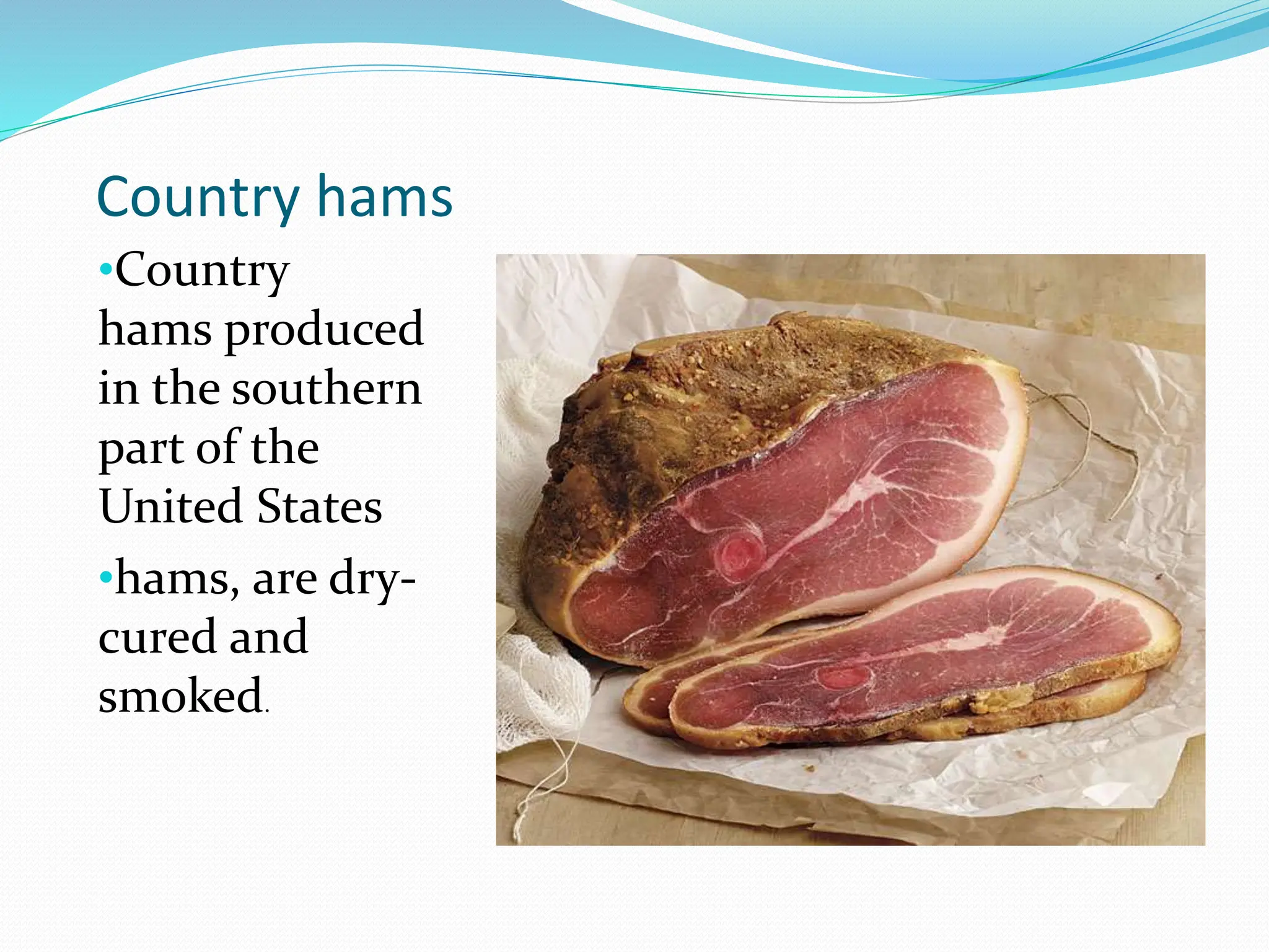 Types of Bacon and ham knowledge hubgwpptx | PPTX