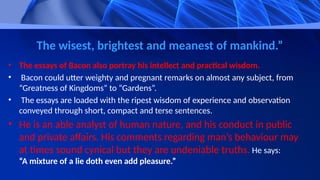 Bacon Wisest-and-Brighest-of-Mankind-Ppt.pptx