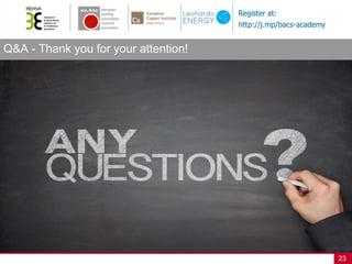 Q&A - Thank you for your attention!
23
 