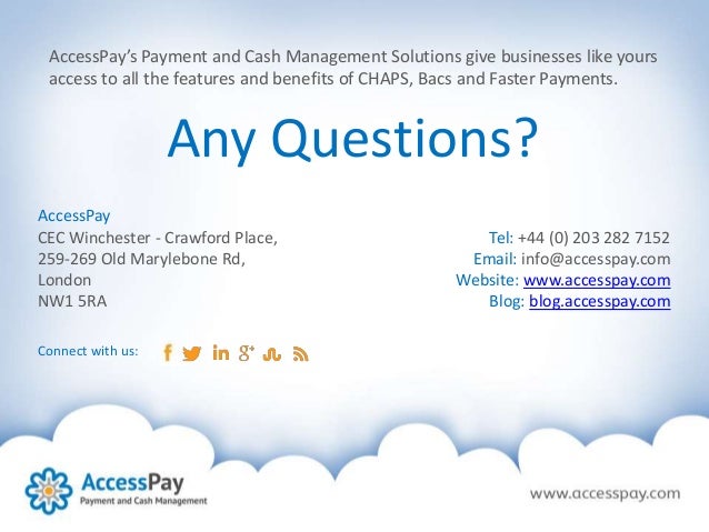 Bacs, CHAPS & Faster Payments: What’s the difference? Bacs, CHAPS & Faster Payments: What’s the difference?