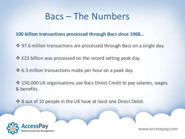 Bacs Key Facts And Information