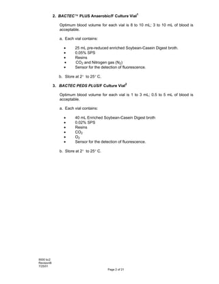Bactec9240 | PDF