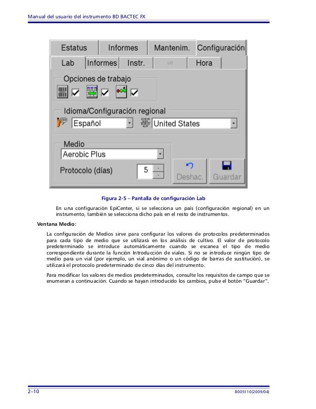 Bactec Fx System Users Manual Bactec Fx System Users Manual