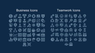 Business Icons Teamwork Icons
 