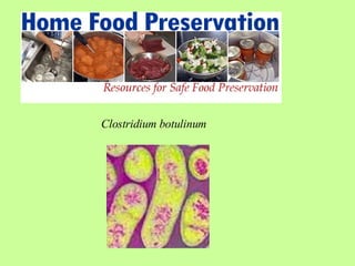 Clostridium botulinum   