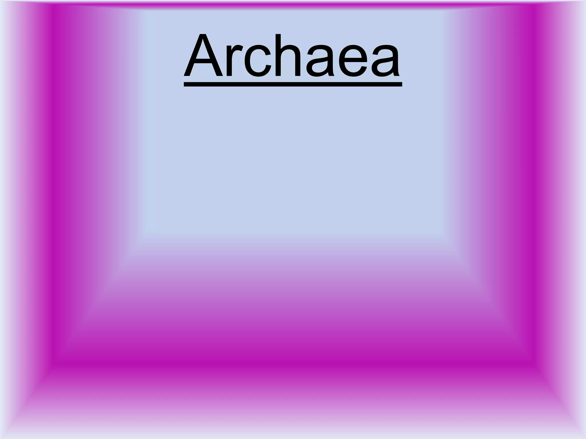 Bacteria & archaea example organisms power point | PPTX