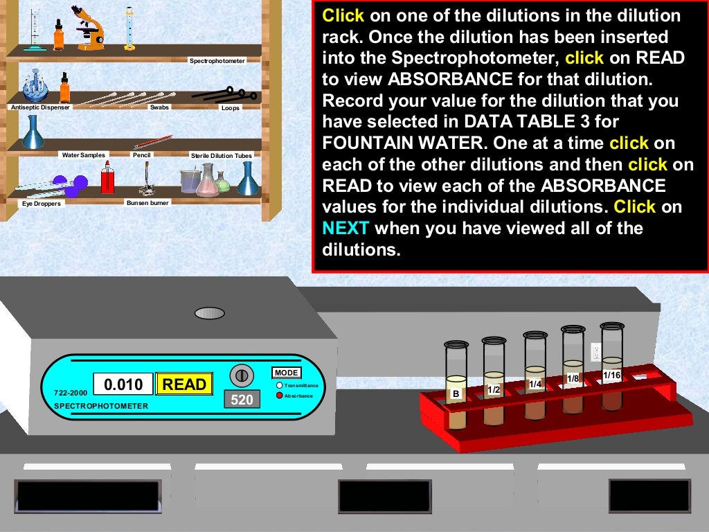 Bacteria enumeration