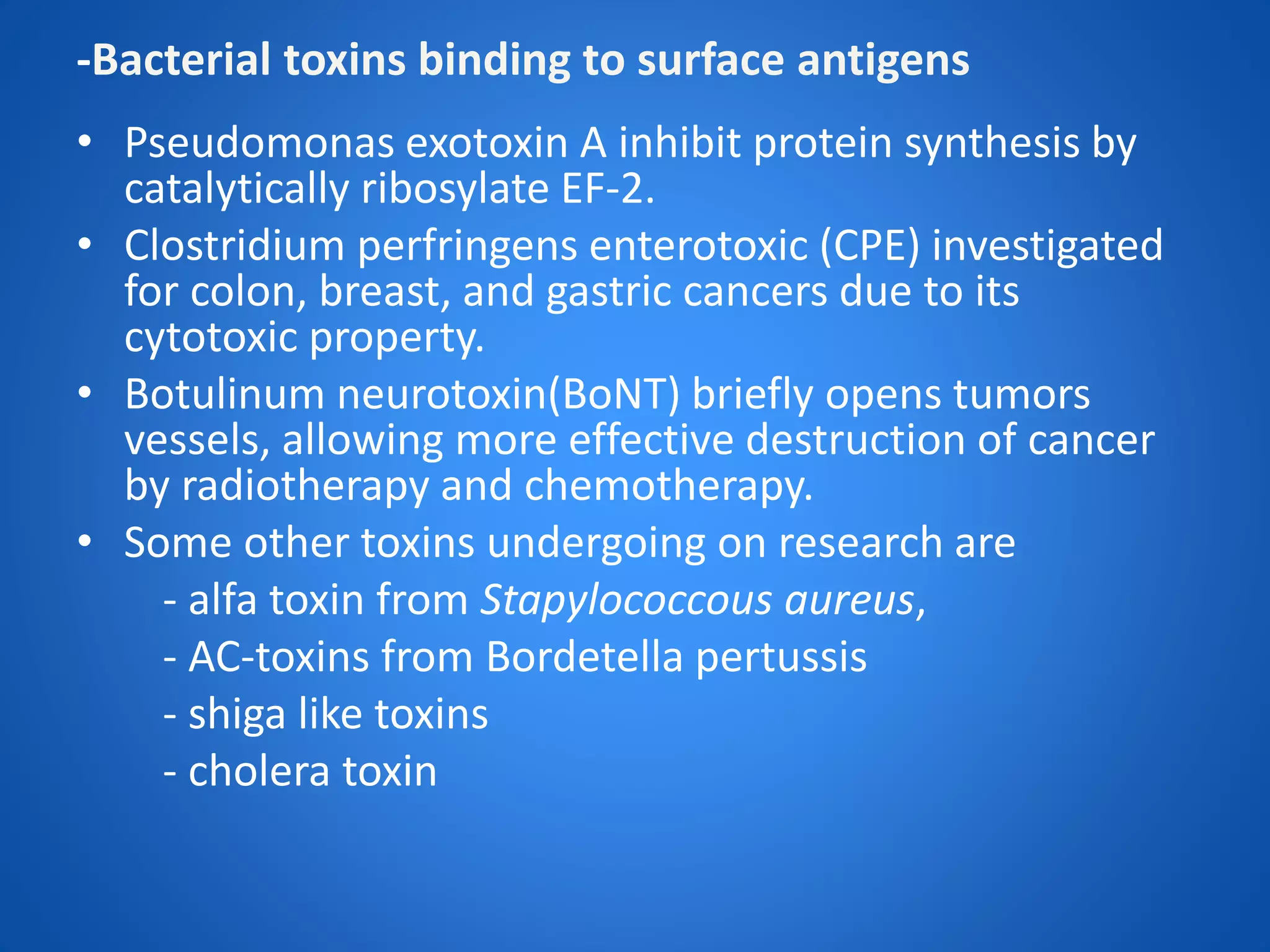 Bacteria in cancer therapy | PPTX