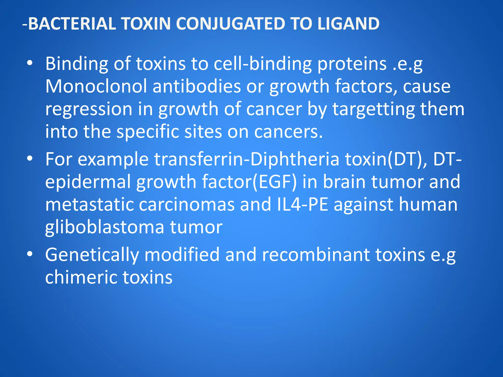 Bacteria in cancer therapy | PPTX