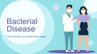 Bacterial
Disease
Here is where your presentation begins
 