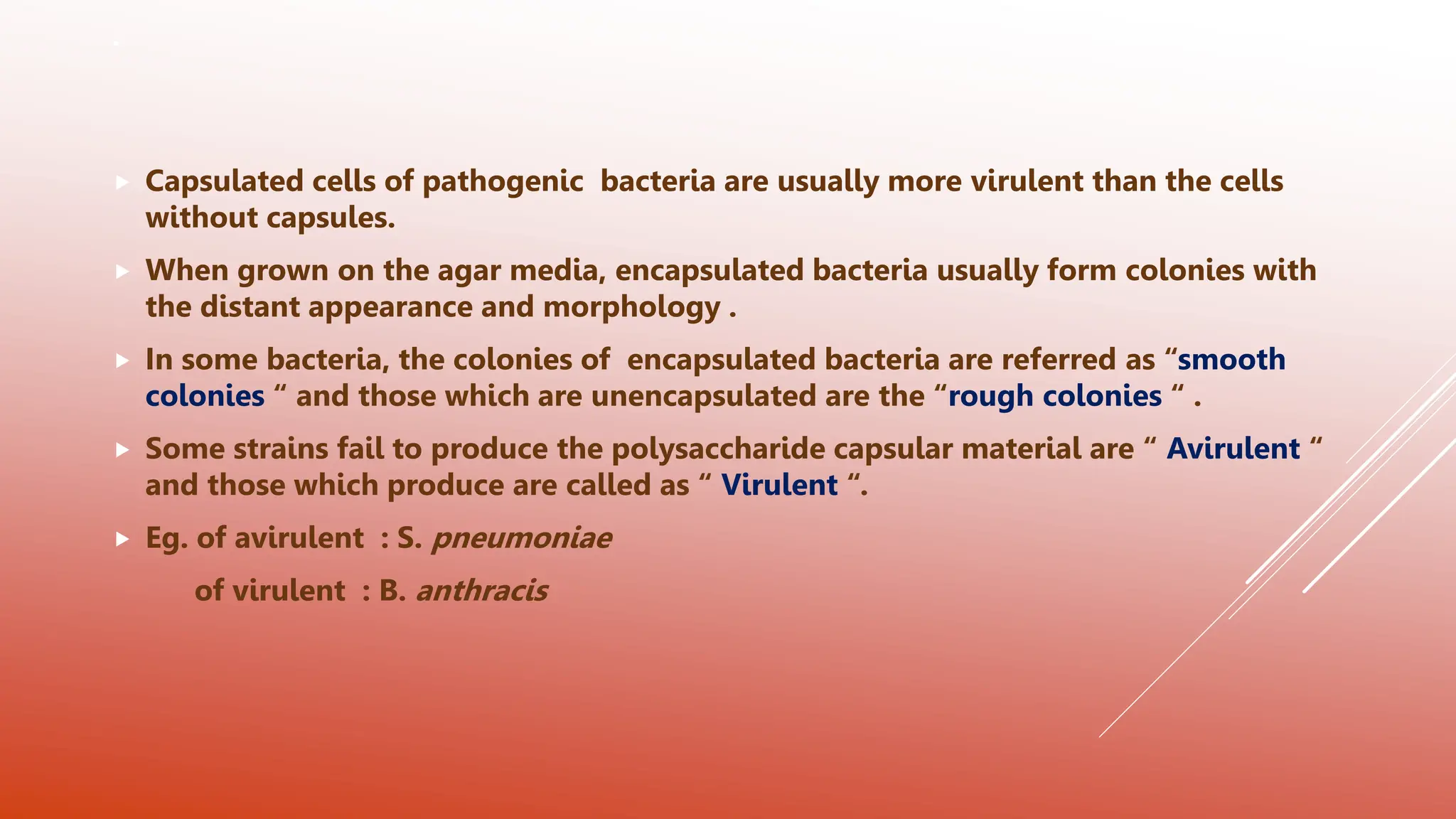 Bacterial Capsules: Introduction, Examples and Functions | PPTX ...
