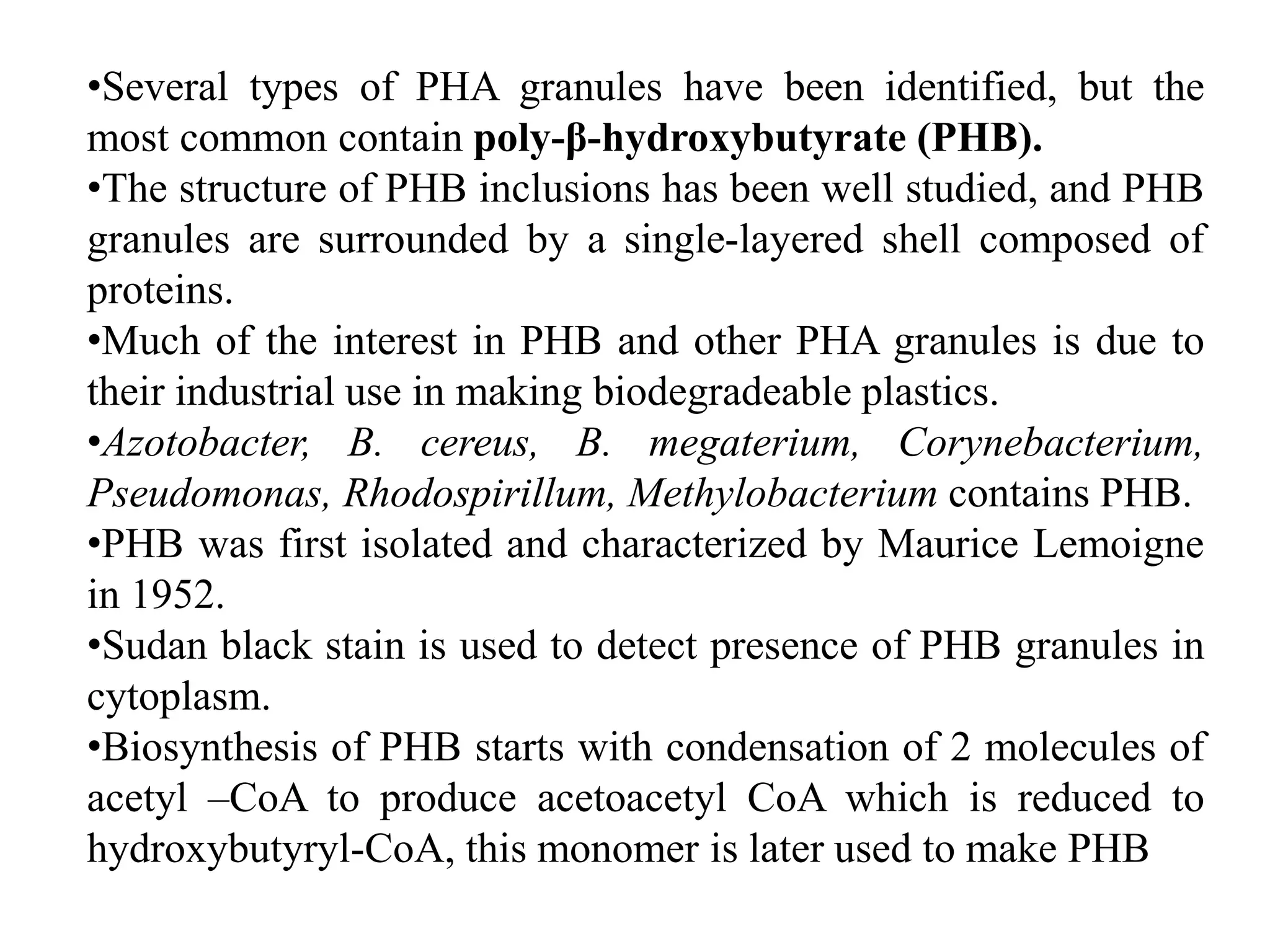 Bacterial cytology cell inclusions | PPTX