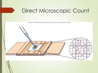 Direct Microbial Count bacterial growth , bacterial growth curve , measurement.ppt