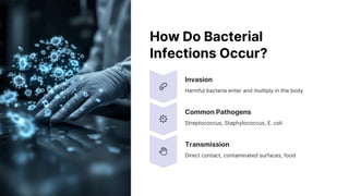 Bacterial Infection Introduction.pdf Bacterial Infections- types and treatment.pdf..pdf
