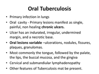 Bacterial infections of mouth | PDF