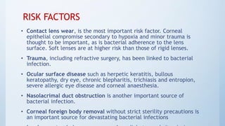 BACTERIAL KERATITIS POWERPOINT PRESENTATION | PPTX