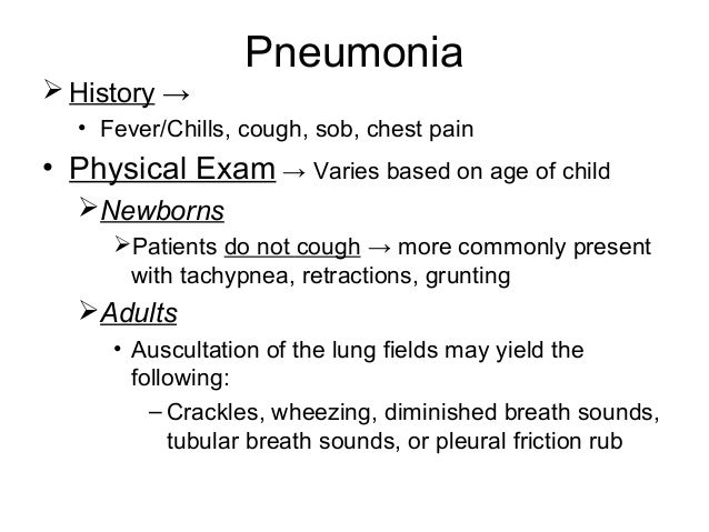 Bacterial Pneumonia