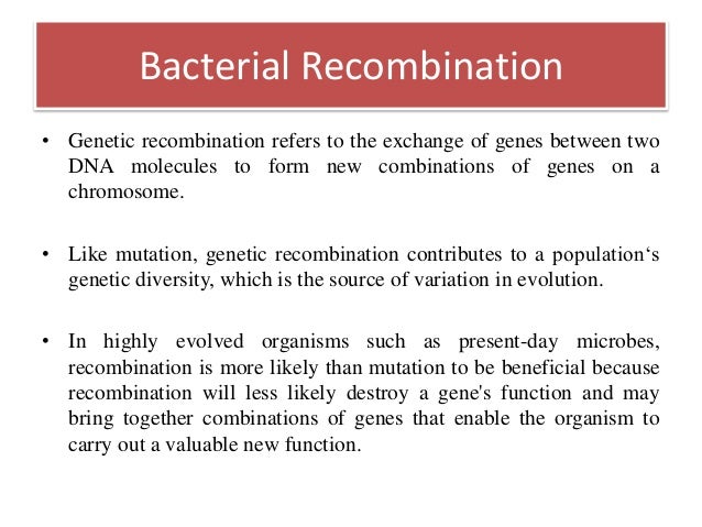 bacterial recombination 1 which of these is a correct description of a form of horizontal gene transfer in bacteria