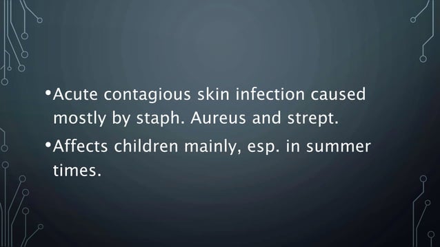 Bacterial skin infection- dermatology | PPTX