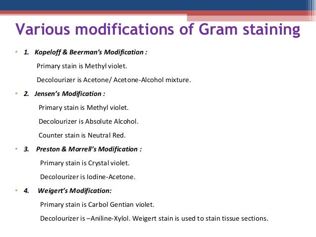 Gram Staining Gram Staining