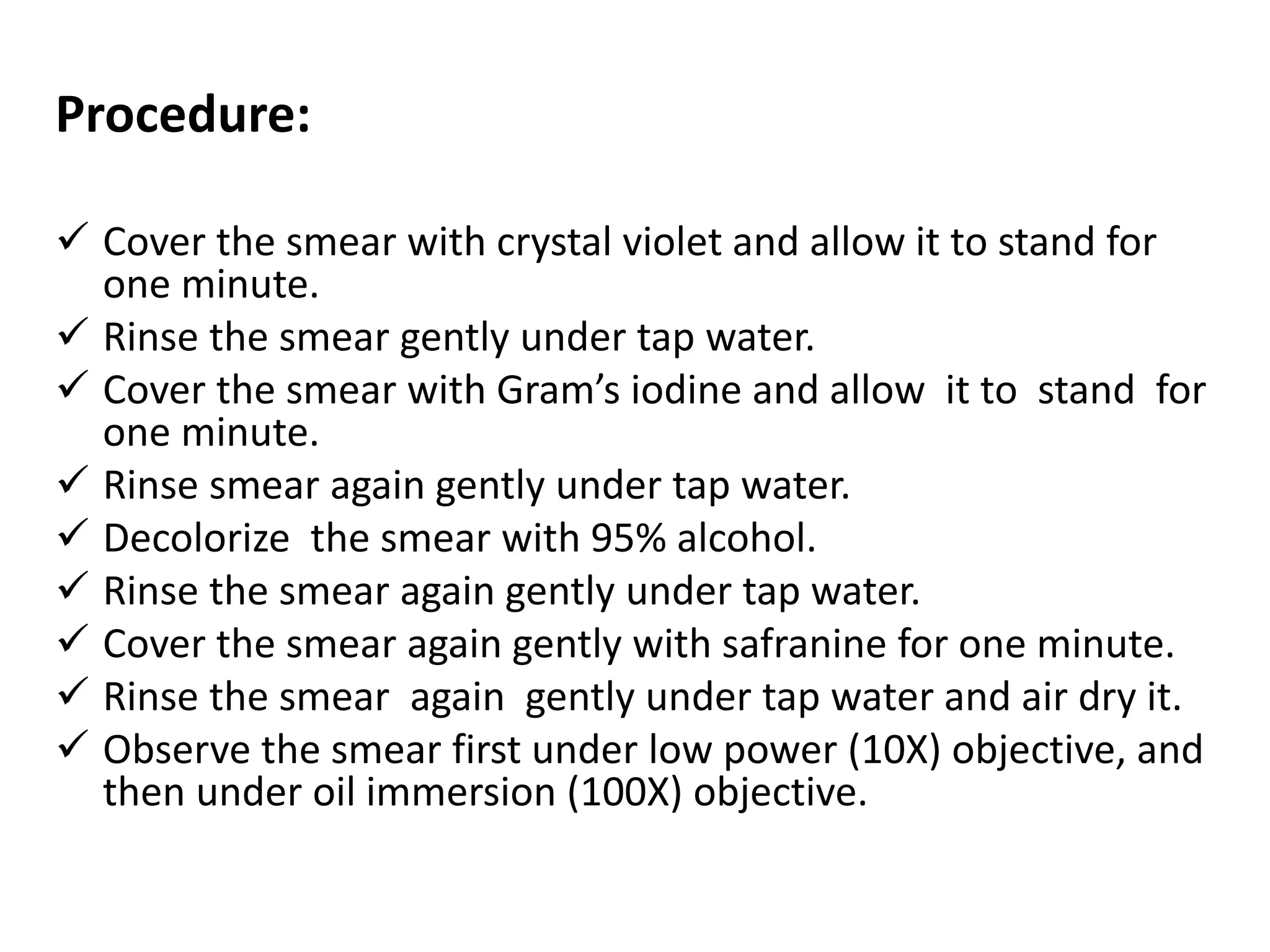 Bacterial staining methods | PPTX
