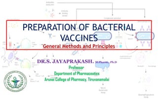 General method of the preparation of BACTERIAL VACCINE.pptx