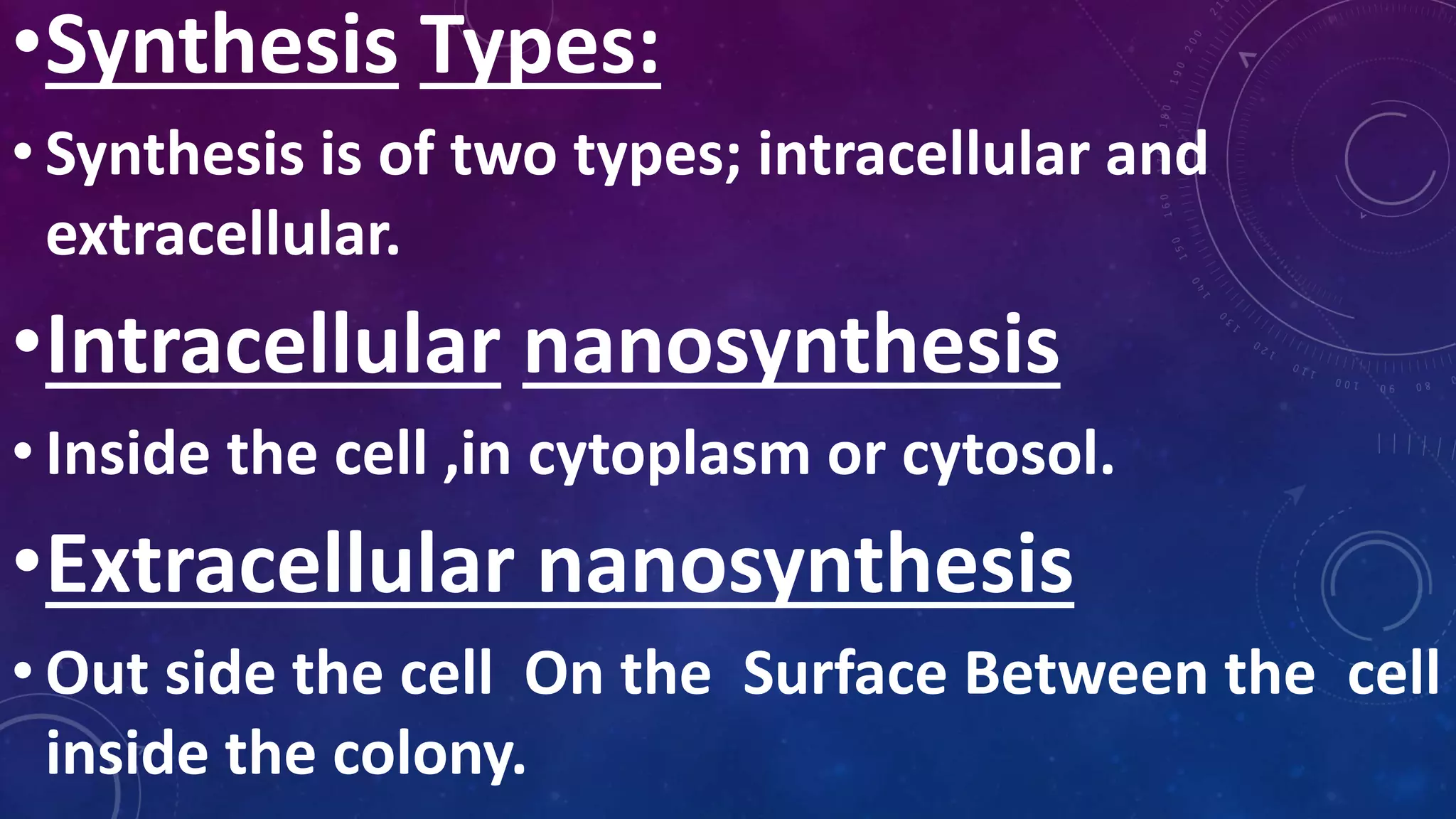 Bacteria mediated nanoparticles_synthesis[1] | PPTX