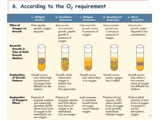 6. According to the O2 requirement
14
 