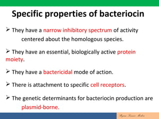 Bacteriocin and its typing | PPT