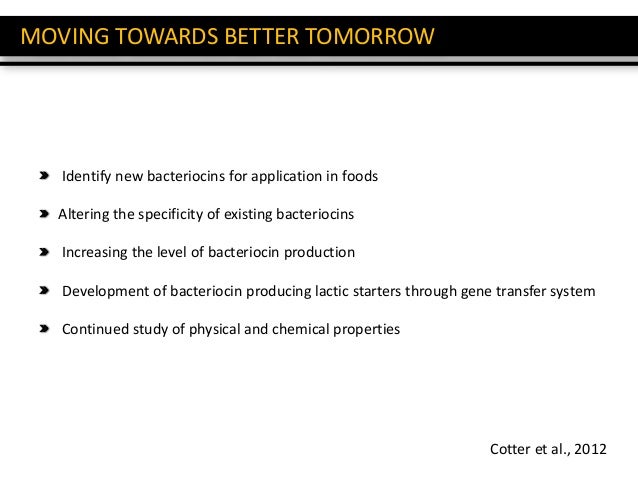 Bacteriocin Based Strategy For Enhaced Food Safety - 