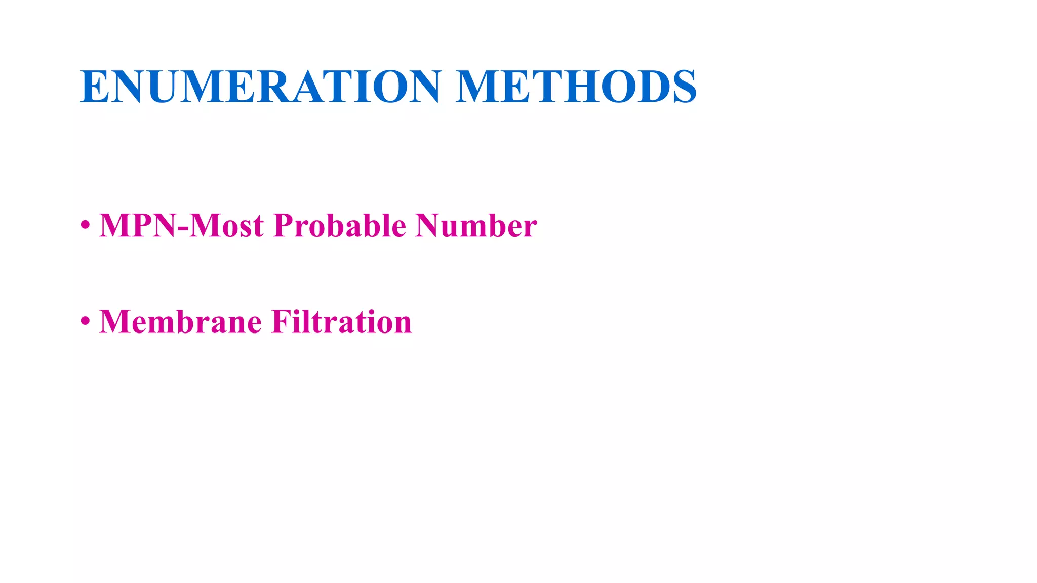 Bacteriological analysis of drinking water | PPTX