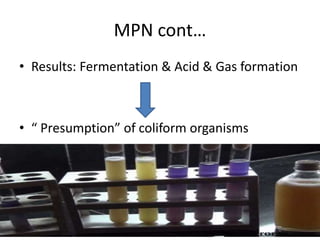 BACTERIOLOGY ANALYSIS OF WATER AND Water Sampling.pptx