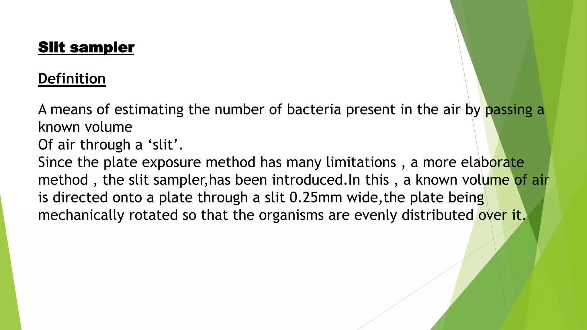 Bacteriology of air and milk | PPTX