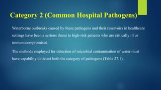 Bacteriology of water.pptx gjjiyjjkokhftjjfd | PPTX