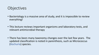 Bacteriology Update 2021 (Part 1.)