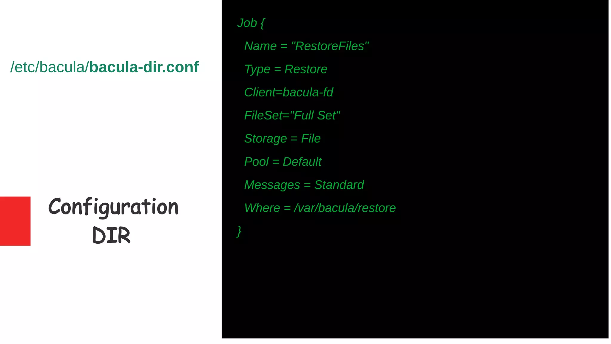 Bacula Backup system PDF