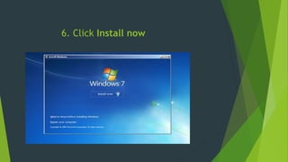 6. Click Install now
 