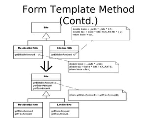 Form Template Method
       (Contd.)
 