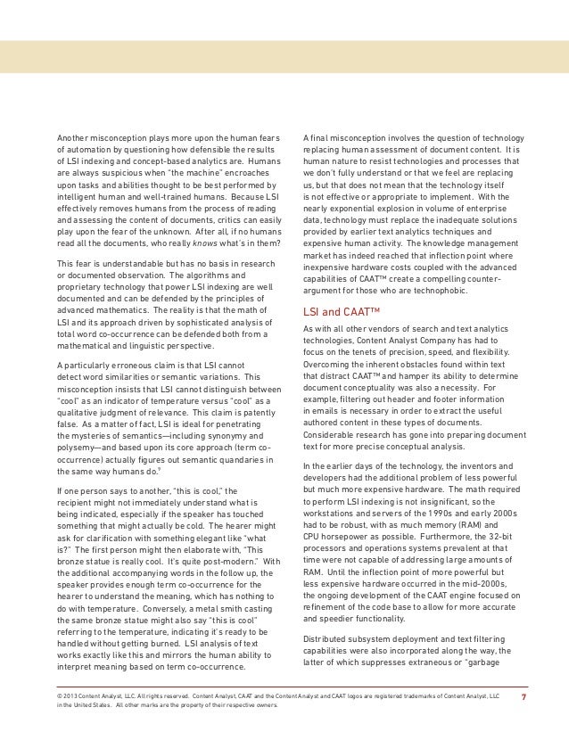 Latent semantic analysis picture