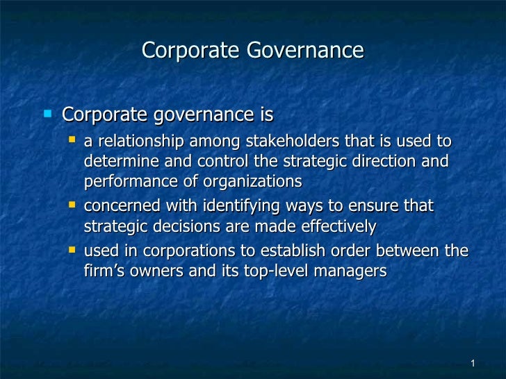 Help on dissertation corporate governance