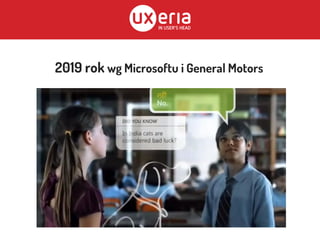 2019 rok wg Microsoftu i General Motors
 