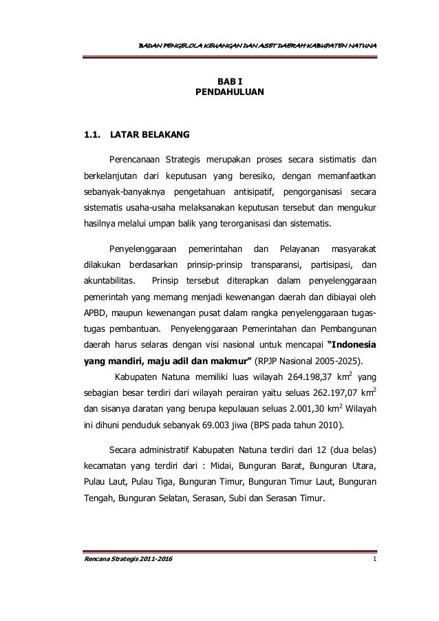 Badan Pengelola Keuangan Dan Aset Daerah Natuna