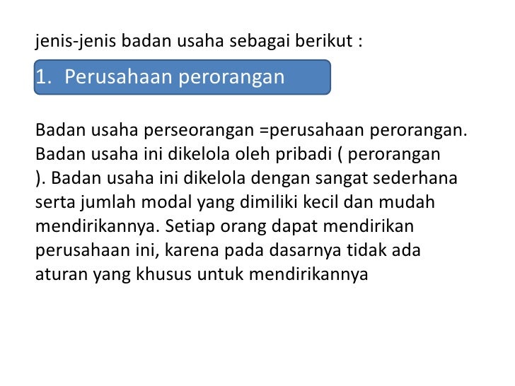 Badan usaha