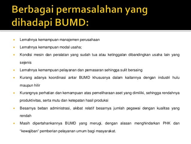Badan Usaha Milik Daerah